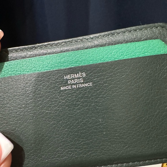 💚Hermès City Card Case Leather - Picture 6 of 10